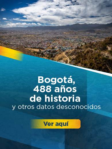 Diseño sobre los 488 años de Bogotá
