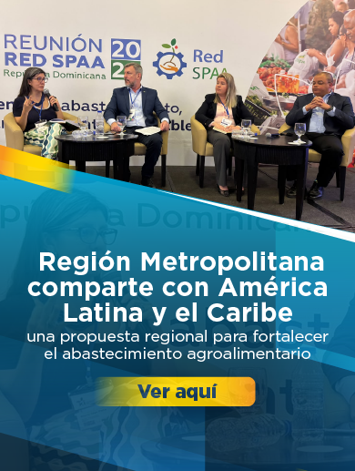 Banner sobre las experiencias compartidas en la XI Reunión Presencial de la Red Regional de Sistemas Públicos de Abastecimiento y Comercialización de Alimentos de América Latina y el Caribe (Red SPAA)