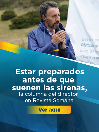 Banner sobre la columna de opinión de Luis Lota, titulada: Estar preparados antes de que suenen las sirenas