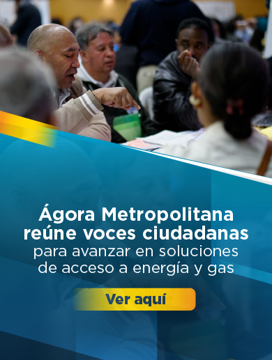 Banner sobre la mesa temática sobre energía y gas realizada el 28 de agosto de 2026