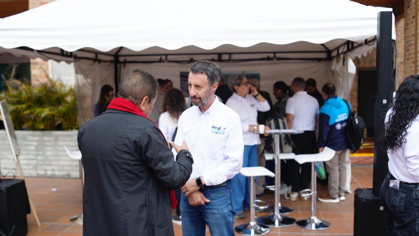 Fotografía de la primera realización de la estrategia Café con Región, una iniciativa para promover a la Región Metropolitana Bogotá - Cundinamarca