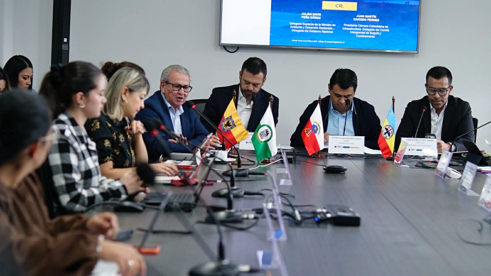 Fotografía del primer Consejo Regional 2026 Región Metropolitana Bogotá Cundinamarca