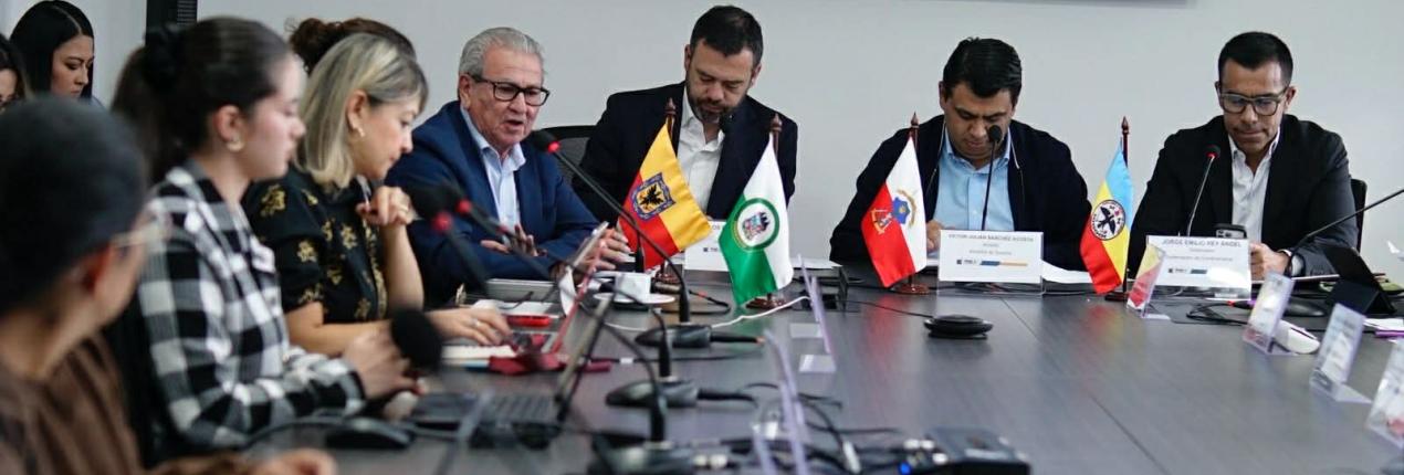 Fotografía del primer Consejo Regional 2026 Región Metropolitana Bogotá Cundinamarca