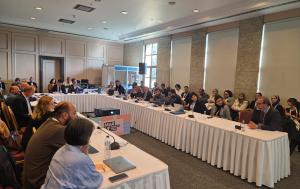 Fotografía de los participantes en el IV Foro Urbano Mundial de Mármara, en Estambul, Turquía el cual contó con representación de la Región Metropolitana Bogotá - Cundinamarca