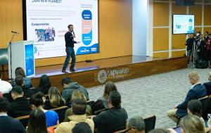 Fotografía de la presentación del estudio Huella Urbana, un insumo importante para el PLANEO