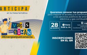 Banner de invitación a la mesa temáticas del 28 de agosto de 2026
