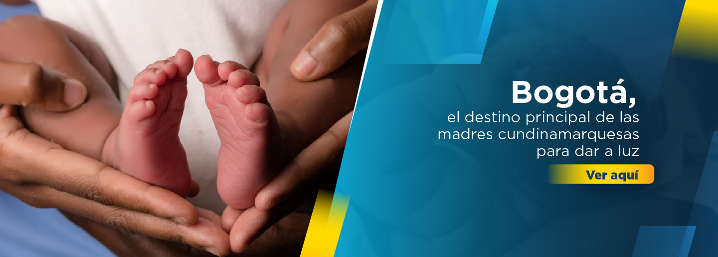 imagen de un recién nacido asociada a la notica sobre el número de nacimientos en Bogotá