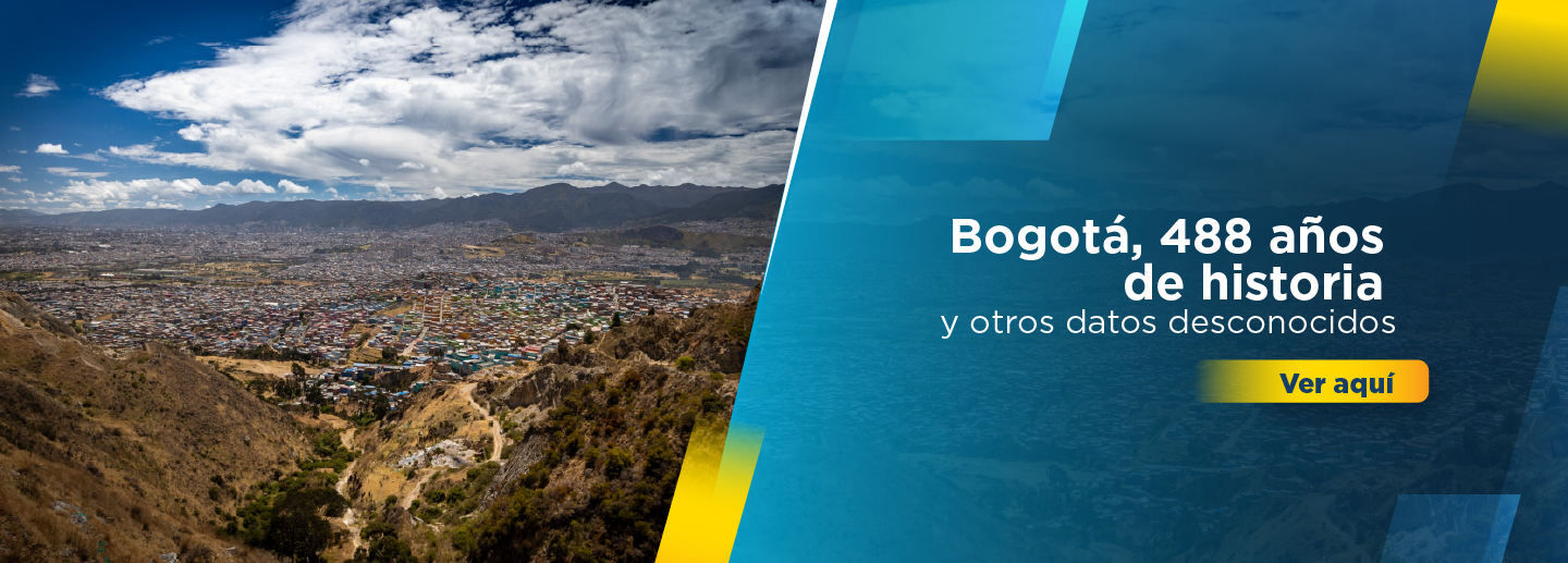 Diseño sobre los 488 años de Bogotá