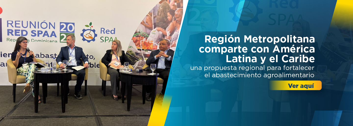 Banner sobre las experiencias compartidas en la XI Reunión Presencial de la Red Regional de Sistemas Públicos de Abastecimiento y Comercialización de Alimentos de América Latina y el Caribe (Red SPAA)