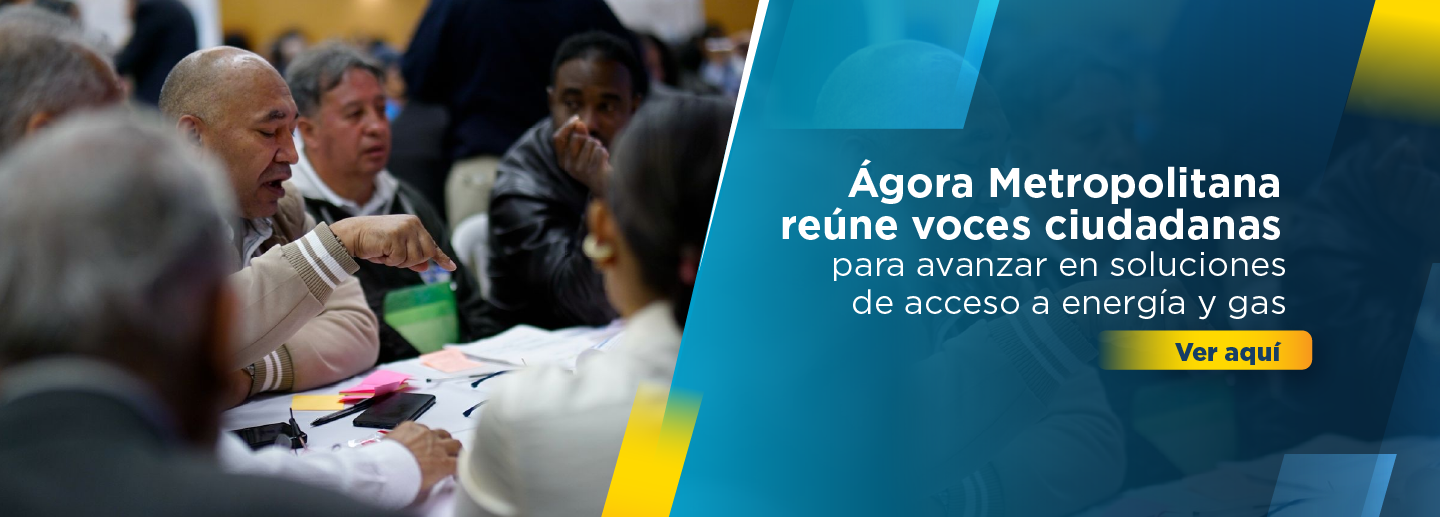 Banner sobre la mesa temática sobre energía y gas realizada el 28 de agosto de 2026