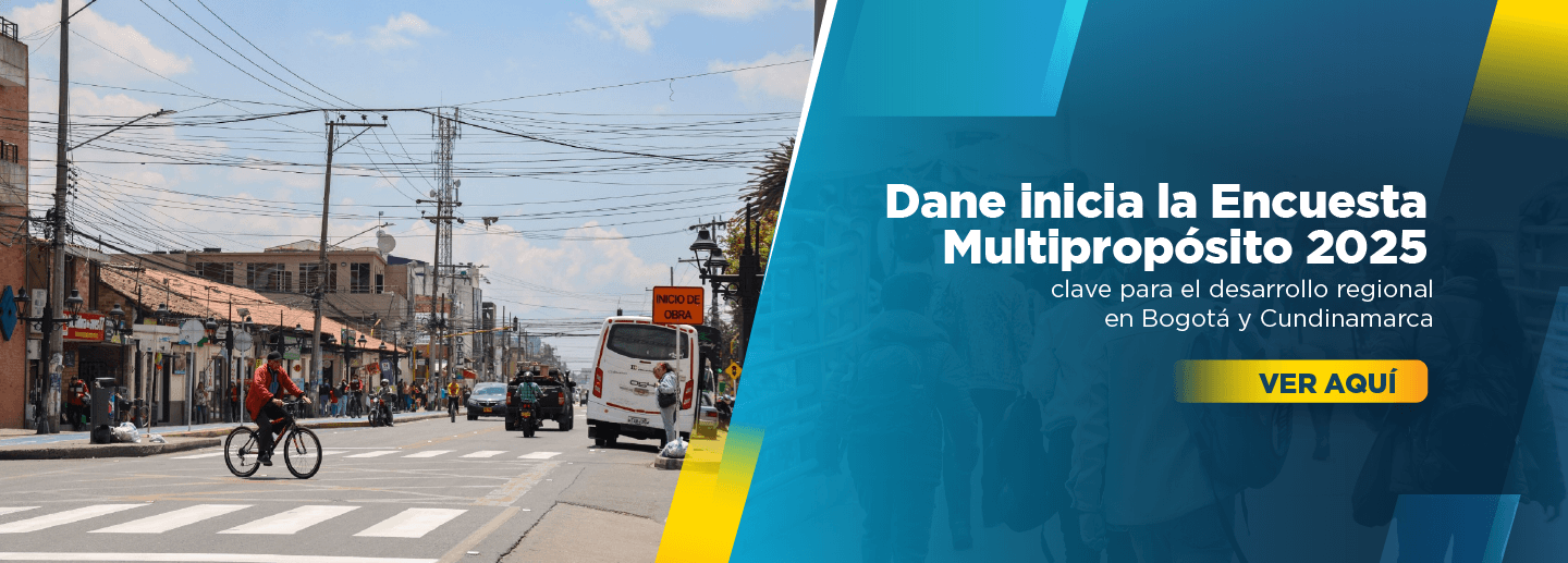 Banner alusivo a la encuesta multi propósito que realizará el Departamento Nacional de Estadística Dane, haga clic para abrir la noticia