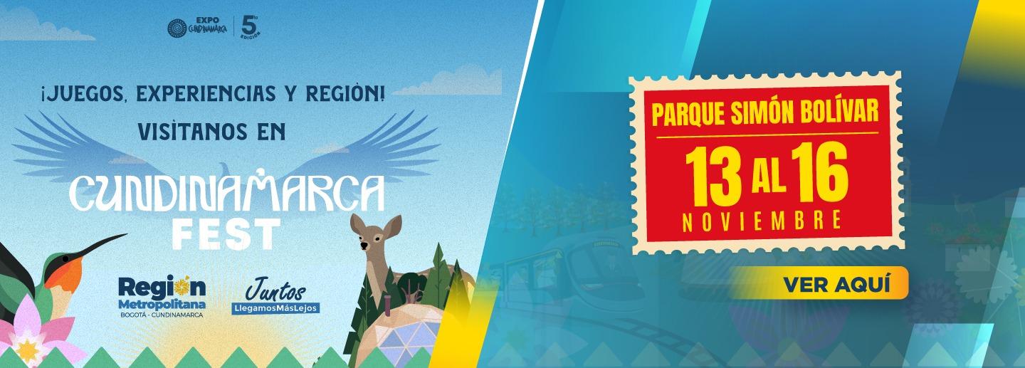 Banner de invitación al Cundinamarca Fest 2025