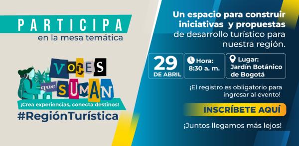 Mesa temática Región Turística